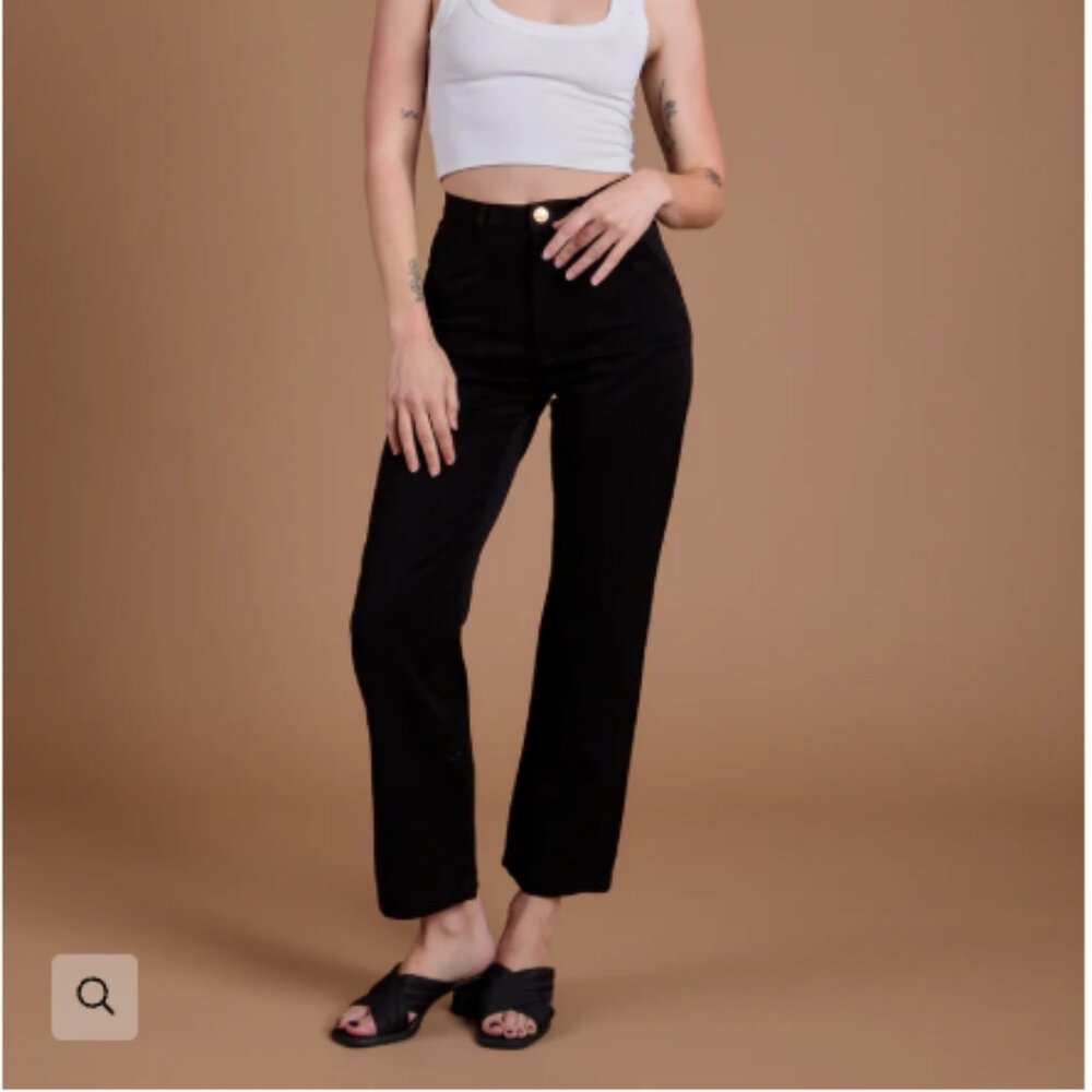 Work Pants - Black - Big Bud Press - Size Medium